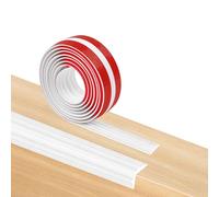 200cm Protection des Bords Auto-AdhéSif,éPais Protection d'Angles Et Rebords,Epaissir Mousse Antichoc Sécurité,Protection Mousse Sécurité pour Tables et Coins de Meubles Pare-Chocs Bandes(2 cm-Blanc)