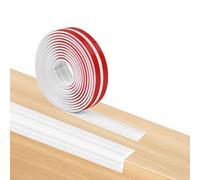 200cm Protection des Bords Auto-AdhéSif,éPais Protection d'Angles Et Rebords,Epaissir Mousse Antichoc Sécurité,Protection Mousse Sécurité pour Tables et Coins de Meubles Pare-Chocs Bandes(4 cm-Blanc)