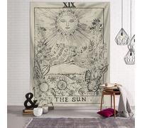 200cmx 150cm Tapisserie, Makata, châle mural, nature, décoration murale, matériau doux, tapis pour salon, chambre, tapis de yoga, couverture de pique-nique, décoration murale, couleur 34