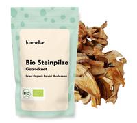 200g de cèpes séchés BIO en tranches - champignons séchés sans additifs, légumes secs - cèpes séchés BIO en emballage biodégradable