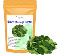 200g Feuilles de Moringa Entières PREMIUM PLUS-Infusion de Moringa,au Moringa,Thé Moringa-Nutritive-100% Naturel,Pur et Sans Additifs-TazarinLtd