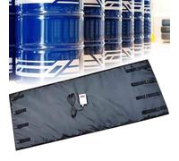200L IBC Réchauffeur de tambour, 2000W Couverture chauffante électrique pour tambours à huile, enveloppement isolé étanche avec thermostat 0-150 ° C, tension de sécurité pour une utilisation industrie