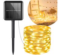 200LED 22M Chaîne lumineuse en fil solaire, décoration de jardin, éclairage extérieur, guirlande solaire, chaîne de Noël IP65 pour balcon BLIXTAR