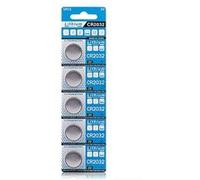 200mah 5PCS Piles Bouton 3V CR2032 Piles Boutons Lithium G