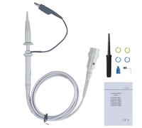 200MHz Kit de sonde d'oscilloscope,l'atténuation de la sonde à clip d'oscilloscope BNC peut être ajustée par un interrupteur à glissière 1x ou 10x pour les oscilloscopes d'origine