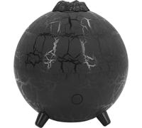 200ml Fragrance Machine 7 Colors LED Light Quiet Plant Shaped Aroma Diffuser Humidifier for Home Hotel Office USB Plug in Black