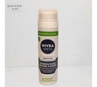 200ml Nivea Hommes Crème à Raser Sensible Protège Peau Ultra Glide Active