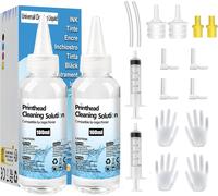 200Ml Print Head Cleaning Kit, Nozzle Cleaner, Printer Cleaner Compatible With , , Canon, Samsung And Kodak Canon Brother 100Ml Nozzle Cleaner Kit