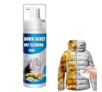 200ml Spray Nettoyant Anti-taches, Mousse de Nettoyage à Sec, Agent de Nettoyage à Sec pour Doudoune, pour Doudoune, Couette en Duvet, Tissu Nylon, Tissu Polyester