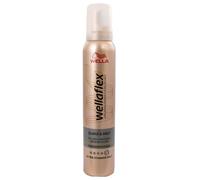 Wella Wellaflex Brillance & Support Mousse Coiffante Ultra Fort Maintien, 6er Pack (6 X 200ml)