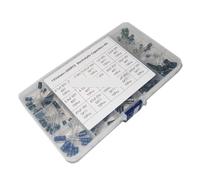 200pcs 15 values Electrolytic Capacitor KIT 0.1-220uF Capacitors Assortment Box Kit NWPNLXEA
