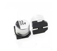 200PCS 35V33UF 33uF 35V SMD aluminum electrolytic capacitors 6.3 * 5.4MM AUOQKQUT