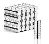 200pcs Aimants Puissants, 6mm x 2mm Petit Aimant Frigo Rond, Mini Aimants Tableau Magnétique, Neodyme Magnet pour Tableau Blanc, Bricolage, Réfrigérateur