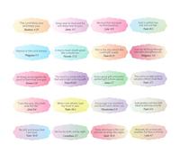200pcs Autocollants de Versets Bibliques, Autocollants Inspirants Auto-Adhésifs Autocollants Religieux Chrétiens Autocollants Inspirés pour Bouteilles Ordinateurs Portables Cartes Artisanat