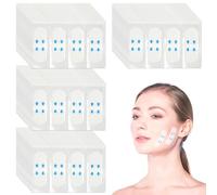 200pcs Bande Lifting pour visage, Ruban Adhésif Transparent Invisible Lifting Visage Contre Relâchement Cutané Double Menton Mâchoire Contour Yeux Cou Raffermissement Instantané Anti-Rides
