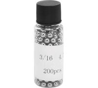 200Pcs Bicycle Bearing Ball 304 Stainless Steel Accessories Industrial Supplies 3/16in