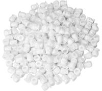200pcs Disposable Tattoo Pigment Ink Cups Skull Tattoo Ink Cups For Tattoo Permanent Makeup Container Cap Tattoo Accessory Tattoo Kits (White)