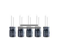 200pcs Electrolytic Capacitor Assorted Kit 15Values 0.1UF - 220UF 10V 16V 25V 50V 100UF 47UF 22UF 10UF Aluminum Capacitance Box AUOQKQUT