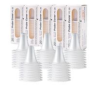 200pcs Embouts pour thermomètre auriculaire Braun - capuchons de remplacement pour protéger la lentille du filtre de la sonde, compatible avec différents types