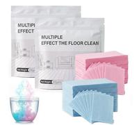 200PCS Floor Cleaning Tablets Multi-Surface Cleaner, tablettes de nettoyage de sol multi-effets, pastilles de nettoyage parfumées pour sols, Nettoyant Sol Multi Surface pour parquet, carrelage (D, 1)