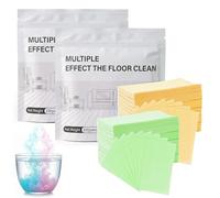 200PCS Floor Cleaning Tablets Multi-Surface Cleaner, tablettes de nettoyage de sol multi-effets, pastilles de nettoyage parfumées pour sols, Nettoyant Sol Multi Surface pour parquet, carrelage (C, 1)