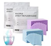 200PCS Floor Cleaning Tablets Multi-Surface Cleaner, tablettes de nettoyage de sol multi-effets, pastilles de nettoyage parfumées pour sols, Nettoyant Sol Multi Surface pour parquet, carrelage (B, 1)
