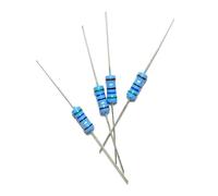 200pcs Metal Film Resistor 1 Watt 1W 1.2 1.5 1.8 2 2.2 2.4 2.7 3 3.3 3.6 3.9 4.3 4.7 5.1 5.6 6.2 6.8 7.5 8.2 9.1 K M R E Ohm MQXFCZUX(1 Ohm 1W (200pcs))