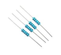 200pcs Metal Film Resistors 2 1% 2W 10 12 15 18 20 22 24 27 30 33 36 39 43 47 51 56 62 68 75 82 91 K R E Ohm BIANMTSW(75K Ohm 2W (200pcs))