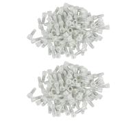 200Pcs Nylon Embout Fermé Connecteurs IsoléS Wire Crimp Terminal 16-14 AWG