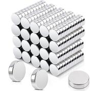200PCS Petits 10x2 mm Aimants Néodyme Aimants Puissants Aimant pour Tableau Magnétique, Réfrigérateur, Tableau Blanc, Images,Carte,Calendrier