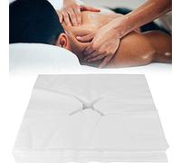 200Pcs Protege Têtière Non Tissé Housses D'appui-tête Jetables pour Table de Massage, 40 x 40 cm Chiffons Pour Fente Nasale, Coussin Facial Jetable pour Salons Beauté Spa Hôtels Tatouages Lash Bed