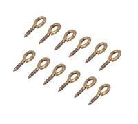 200pcs / Sac d'oeil Eyes Eyepins Alliage Filetage S Crochets Oculaires Résultats de Bijoux épingles Oculaires Eyepins Crochets pour les Yeux (bronze antique)