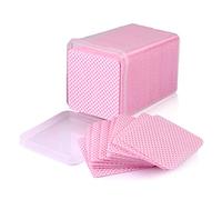200pcs/set Cotton Pads Nail Cleaning Wipes Nail Cotton Removers Glue Bottle Mouth Lint Pads for Eyelids