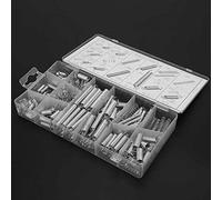 200pcs Set Extension Tension Compression Spring Assortiment Springs Metal Springs pour Réparations de Véhicules