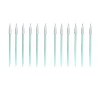 200Pcs Spiral Pointed Tipped Foam Cleaning Swab Lint Free Sponge Sticks Cotton Swabs Double Head Cotton