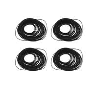 200PCS Universal Mix Cassette Bande Machine Ceintures Assorties Courroie en Caoutchouc Plat Commun pour Enregistreurs CD DVD Lecteur