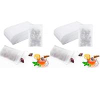 200Pièces Sachet pour Thé, Sachet De Thé 7 * 9CM Sachet De The A Remplir Jetable Sachets Thé Jetables avec Cordon pour Le Thé, Le Thé De Fleurs, Le Café, Les Épices, Etc. (7 * 9CM) (Lot de 2)