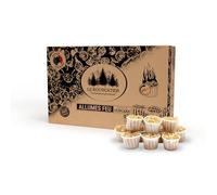 200u Allume-feu Capsule Premium en sciure et Cire végétale 100% Naturel pour Feux de Camp, Barbecue, Grill, cheminée poêle à Bois et Allume-Charbon, Combustion de 10 à 15mins