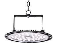 200W 20000LM UFO LED Lights Projecteur LED, 6500K Blanc Froid LED High Bay Light, Hall Projecteur Lampe Atelier Éclairage d'entrepôt pour Stade Intérieur, Parking Garage, Centres Logistiques