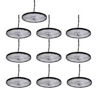 200W UFO Projecteur LED Garage Atelier Lampe Industrielle 20000LM 10 Pièces