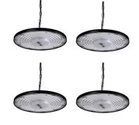 200W UFO Projecteur LED Garage Atelier Lampe Industrielle 20000LM 4 Pièces