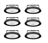 200W UFO Projecteur LED Garage Atelier Lampe Industrielle 20000LM 6 Pièces