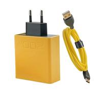 200W USB C Charger, USB C Charger Block,Station de Charge Rapide à 2 Ports avec câble de Charge | Adaptateur de Mur de téléphone Efficace pour Les Voyages, l'hôtel, l'appartement