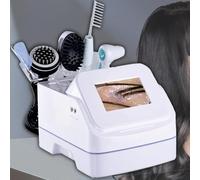 200x Analyseur De Follicule Pileux Du Cuir Du Cuir Hd - Dispositif De Masseur Du Cuir Chevelu 5-en-1, Détecteur Universel Pour La Santé Des Cheveux Pour à Domicile Et Des Salons 7in