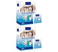 200X Lunettes Nettoyantes Multi Usages,Chiffons De Nettoyage Pré Humidifiés,Lingettes Nettoyantes Pour Lentilles Individuellement,Désembuage Jetables Pour Bureau,Voyage,Hôtel,Maison,Sport