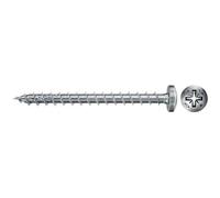 200x Power-fast Ii Fpf Ii Pzf 5 X 16 Mm Bc Pan Head Avec Empreinte Cruciforme Pz Filetage Complet électrozingué Bleu Passivé - 670442 - Fischer