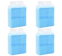 200x Tapis d’Hygiène pour Chiens 45x33 cm Tissu non Tissé Educateurs vidaXL