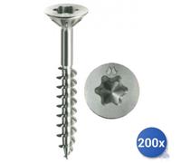 200X Vis Autoperceuses Pour Panneau Panelvit Chromiting&REG; Mustad Tsp Tx
