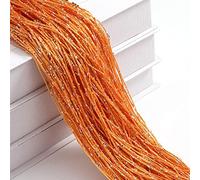 200x100 cm Luxe Cristal Rideau Ligne Flash Brillant Gland chaîne Porte Rideau fenêtre diviseur de pièce décoration de la Maison cortinas-Orange