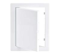 200x150mm Panneau d’accès en Tôle D'acier Blanche - Trappe D'inspection - Porte de Maintenance en Métal